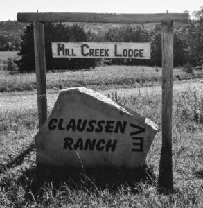 Mill Creek Lodge sign